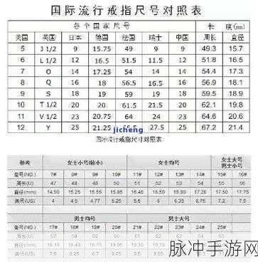 欧洲尺码日本尺码专线发布：欧洲尺码与日本尺码对照表：便捷购物指南