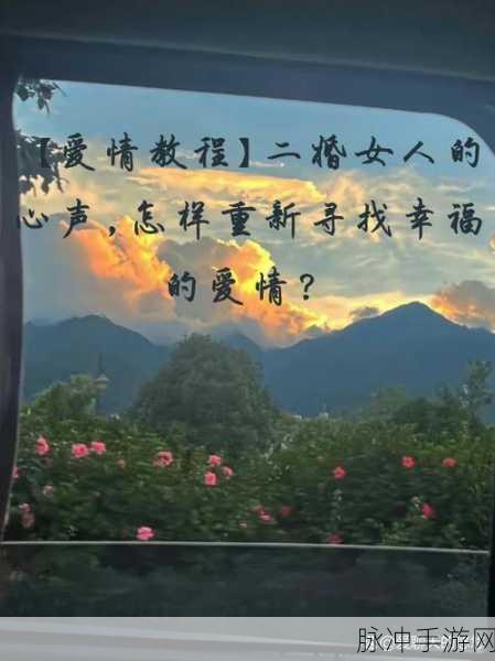 二婚都开过后门:1. 二婚后门的秘密:重新定义爱情与信任
