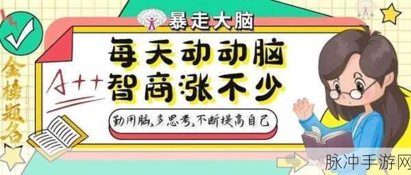 棘手谜题挑战你的智慧极限,休闲益智新选择!