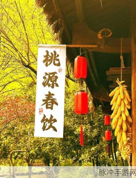 桃花洞口已是溪水潺潺:桃花洞口溪水潺潺,春意盎然的山谷探秘之旅
