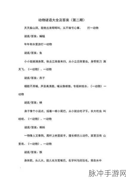 搞笑猜谜语新游上线,智慧与欢笑并存的闯关之旅