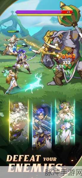 王者大陆BT版安卓来袭,魔幻策略卡牌RPG新体验