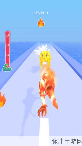 恐龙升级跑3D，穿梭史前世界的极致跑酷冒险