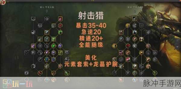 魔兽世界射击猎人输出手法:1. 《掌控射击之道:从基础到巅峰的猎人输出技巧