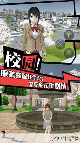 樱花高校奇幻之旅,开启你的校园模拟奇幻冒险