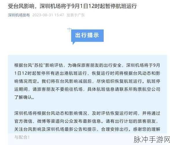 深圳航班取消最新消息今天:1. 深圳航班取消最新动态:旅客需注意的应对措施