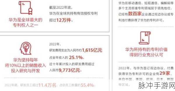 华为专利费收入2023:华为2023专利费收入显著增长,创新引领未来发展