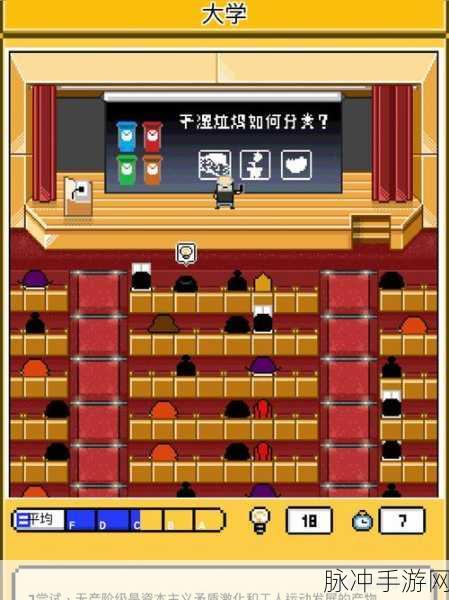 五魁首我的留学生活,像素风策略游戏,重温留学点滴