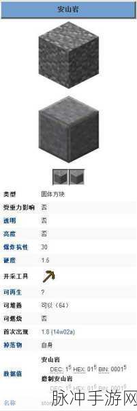 我的世界,解锁磨制安山岩合成秘籍,打造完美建筑