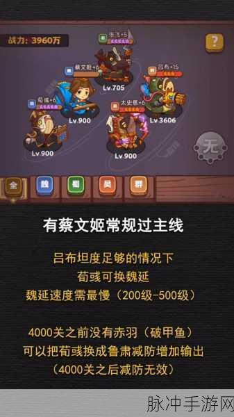 咸鱼之王蔡文姬开箱秘籍,解锁稀有武将的终极技巧