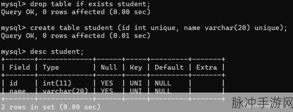 MySQL数据库约束,打造手游界的坚盾与利刃