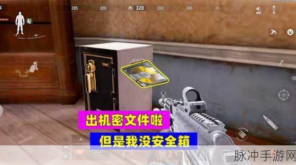 暗区突围,揭秘安全箱存放枪械的秘密