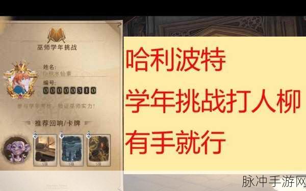 哈利波特魔法觉醒学年挑战,学年2-5深度攻略
