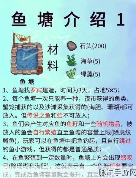 星露谷物语,解锁全鱼类收集秘籍