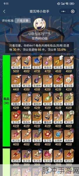 原神新圣遗物刷新地点全揭秘