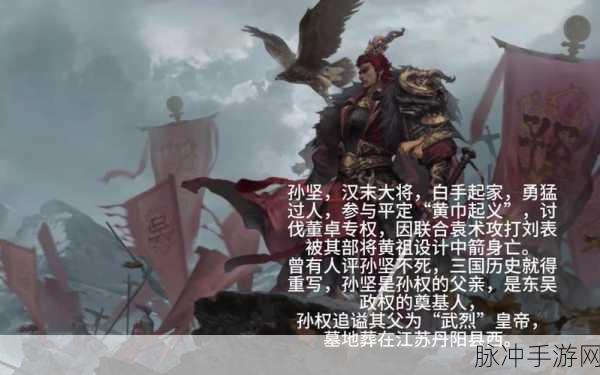 孙坚五星武将崛起之路,率土之滨必备攻略大揭秘