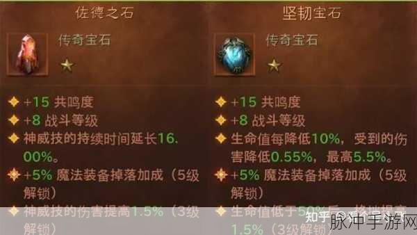 暗黑破坏神不朽传世属性触发全攻略,解锁战斗新境界