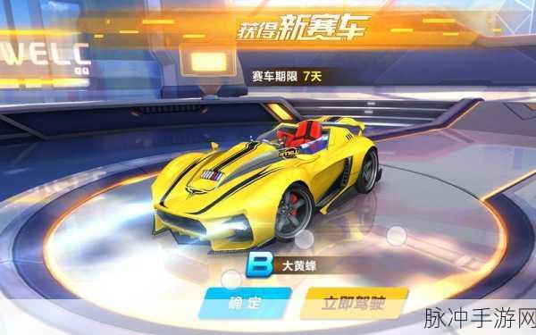 QQ飞车手游大黄鸭与大黄蜂,赛道争霸谁主沉浮?