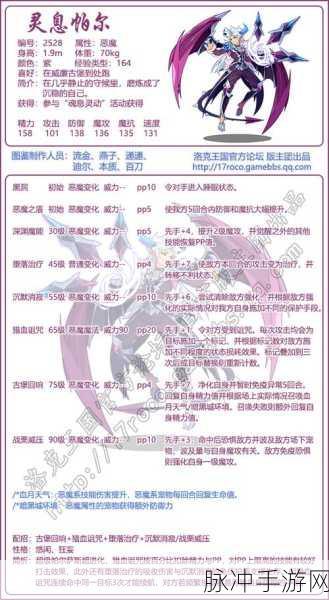 洛克王国幽灵酷少性格选择全攻略