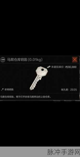 暗区突围MK3信号枪,解锁空投补给箱的神秘钥匙