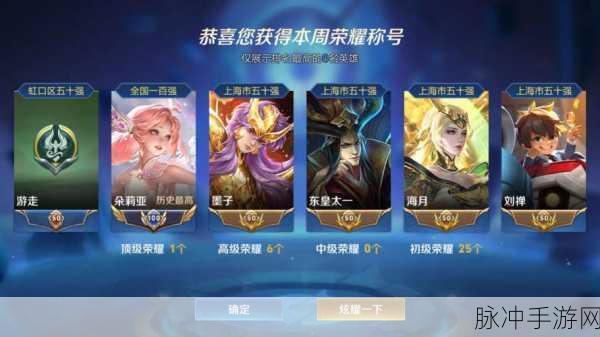 王者荣耀十大中单强者揭晓,久诚屈居次席,榜首无可争议