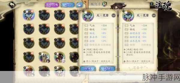 天地劫手游玄羽魂石套装深度解析,打造极致输出