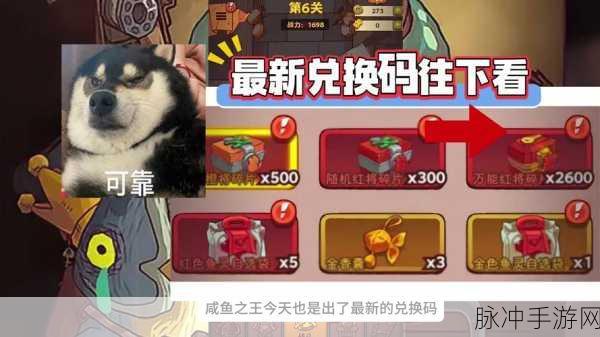 2024年游戏界震撼消息,咸鱼翻身,尊享礼包码解锁新纪元!