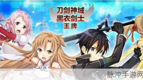 刀剑神域黑衣剑士王牌,探索搬砖赚钱新途径