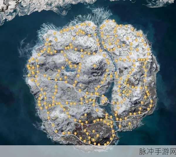 绝地求生雪地探险，雪地地图资源分布全揭秘