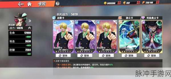 航海王热血航线，卡片选择与推荐全攻略，策略实战与角色适配详解