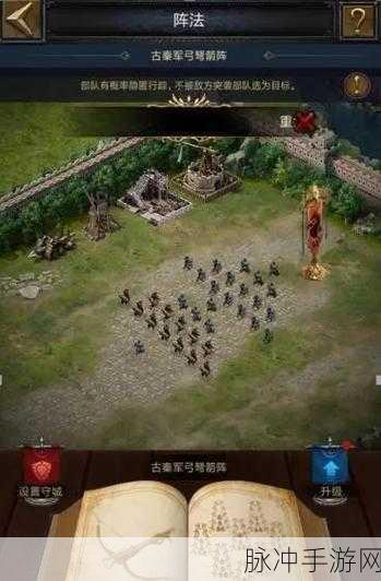 列王的纷争,阵法满载,策略突围新指南