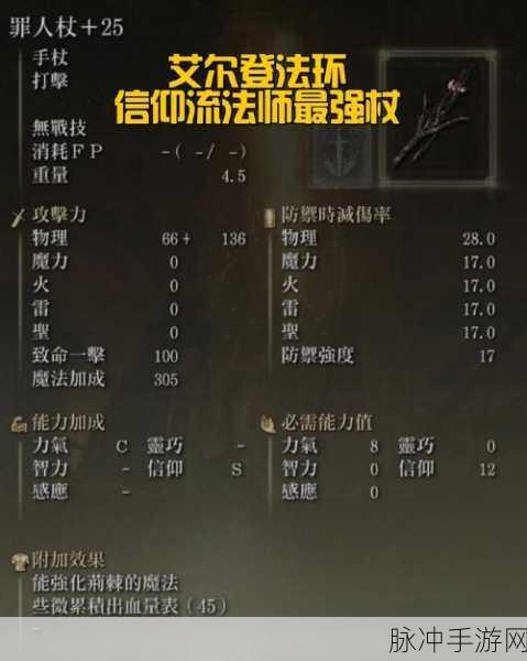 艾尔登法环法杖强度大比拼,谁才是最强法杖?
