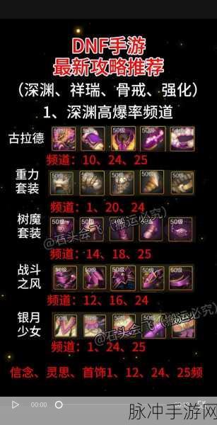 DNF手游骨戒获取全攻略，揭秘骨戒掉落地点
