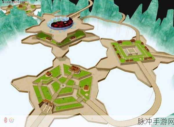 揭秘仙剑四昆仑琼华派全景,平面图纸震撼曝光