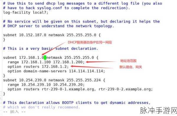 Windows系统DHCP配置,手游玩家的网络优化秘籍