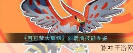 烈箭翱翔,炽热风暴!宝可梦大集结烈箭鹰技能深度剖析