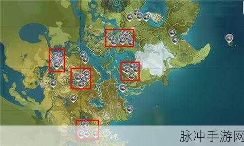 原神白铁矿采集指南,分布图助你快速定位