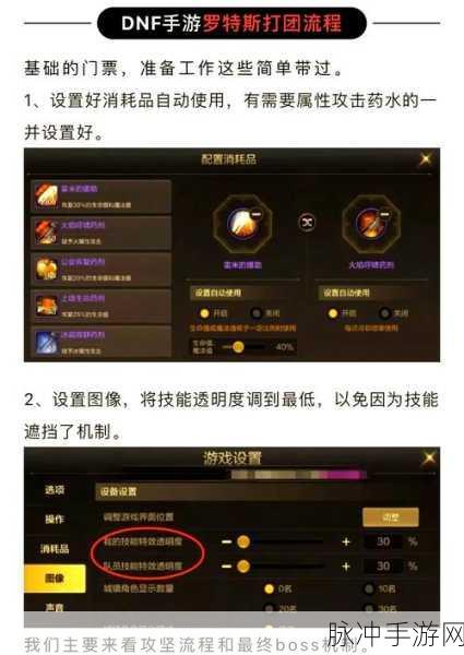 DNF手游韩服团本罗特斯,全阶段攻略深度剖析