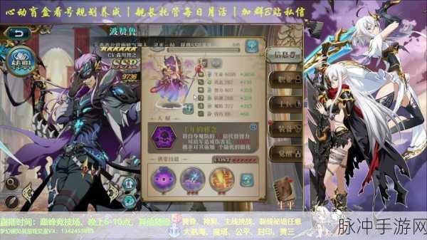 梦幻模拟战维尔纳,毕业装备精选与搭配秘籍