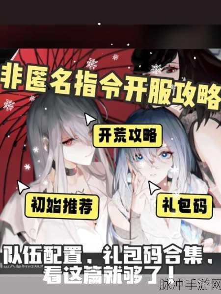 非匿名指令新手开荒全攻略，从零开始的异能之旅