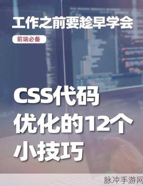 CSSCSS大揭秘，手游玩家如何用它优化界面体验？
