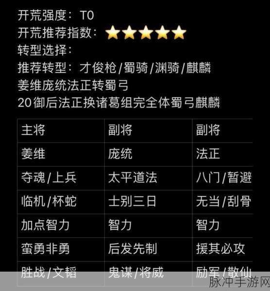 三国志战略版深度解析,诸葛恪最新战法搭配与高效开荒阵容