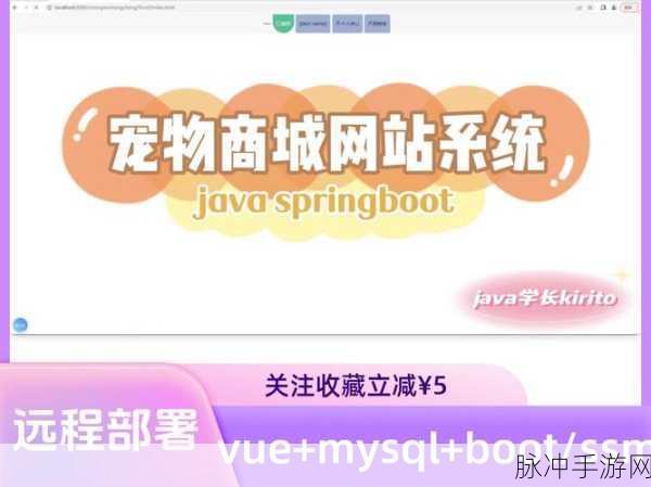 聚惠星商城,手游玩家新宠,微信小程序与SpringBoot的梦幻联动
