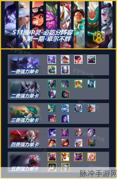 金铲铲之战,解锁卓尔不群的制胜之道