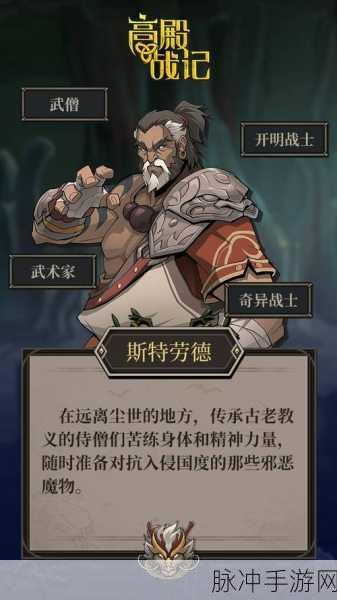 高殿战记,职业抉择的深度剖析与最佳推荐