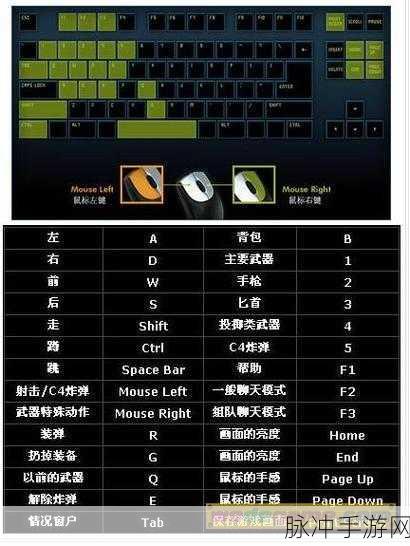 CF快捷键全攻略,助你驰骋战场,枪法如神