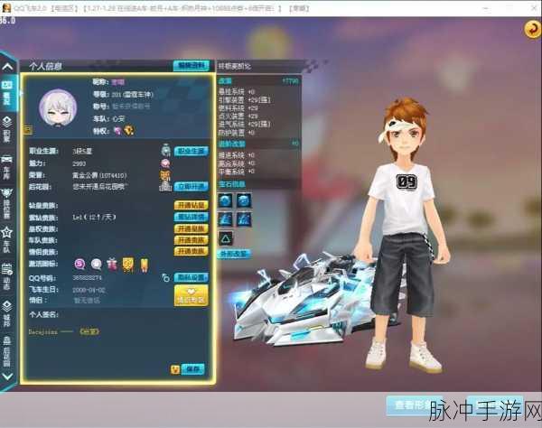 QQ飞车改装深度解析,普通改装VS进阶改装