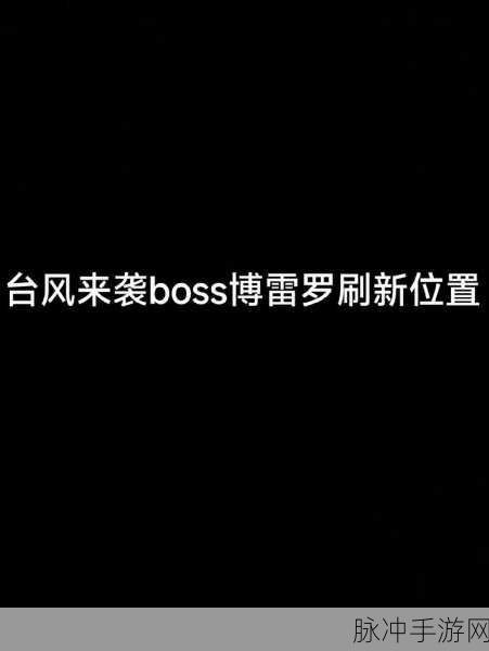 暗区突围博雷罗刷新点揭秘,核心地点助你资源满载