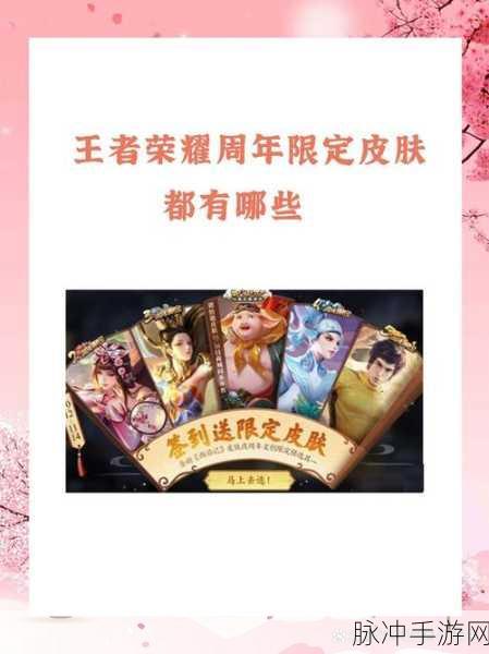 王者荣耀周年限定皮肤全解析