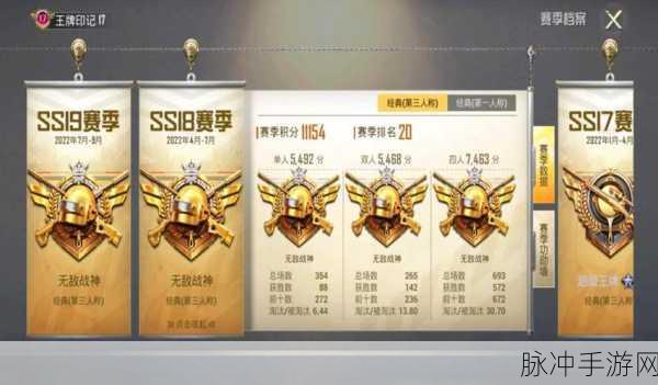 和平精英赛季初战神分数大揭秘